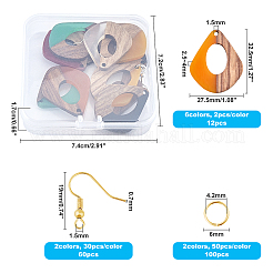 Наборы для изготовления сережек с подвесками своими руками&nbsp;DIY-OC0002-55