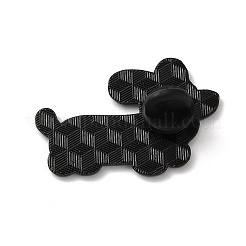 Такса с эмалированными булавками на нагруднике&nbsp;JEWB-Z048-08EB-02