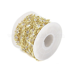 Catene in ottone con placcatura a cremagliera&nbsp;AJEW-Q150-07G-03