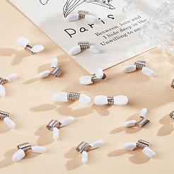 20 шт. стальные мини-пружинные зажимы для бусин для изготовления бисерных украшений&nbsp;TOOL-LP0001-01