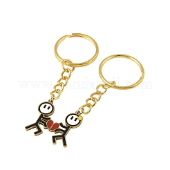 2 portachiavi smaltato in acciaio inossidabile 304&nbsp;KEYC-FS00034-01