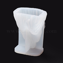 Moldes de estatua de silicona para hacer velas en forma de huamn con tema de halloween diy&nbsp;DIY-D057-07