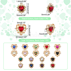 8 ciondoli di strass&nbsp;FIND-GA0001-99