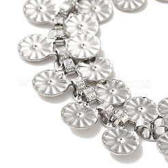 Bracciali con ciondoli in acciaio inossidabile 304 anti-ossidazione&nbsp;BJEW-Q776-03A