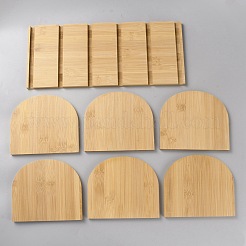 Aktenablageregal aus Holz mit 5 Schlitz&nbsp;ODIS-WH0030-114