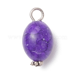 Хрустящие непрозрачные акриловые подвески&nbsp;PALLOY-JF03931-01