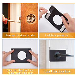 Усилительные пластины для дверей из нержавеющей стали&nbsp;AJEW-FH0004-66