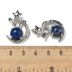 Крашеные природные лазурит подвески&nbsp;G-M434-01P-22