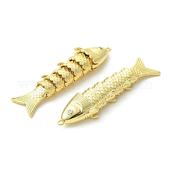 Латунные микро проложить кубического циркония большие кулоны&nbsp;KK-C143-52C-G