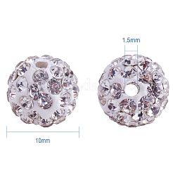 Pave disco бусины&nbsp;RB-PH0003-10mm-9