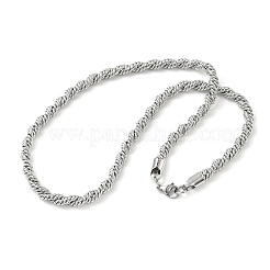 6 mm 304 Edelstahl-Seilkettenhalsketten&nbsp;SA-CBA2696-04P
