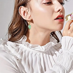 120шт прозрачные стеклянные подвески&nbsp;GLAA-YW0004-71