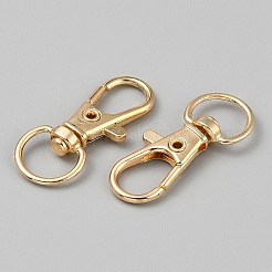 Zinklegierung Schwenkkarabiner Spangen&nbsp;FIND-WH20005-18KCG