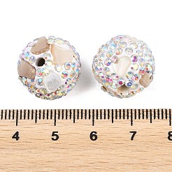 Polimero di argilla fatti a mano strass perline&nbsp;CLAY-H009-03C