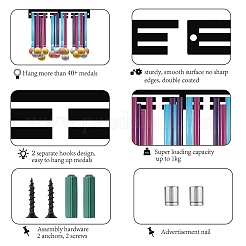 Акриловый держатель медали&nbsp;AJEW-WH0296-009