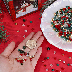 DIY Weihnachtsperlen Schmuckherstellungsset&nbsp;EGLA-SC0001-28
