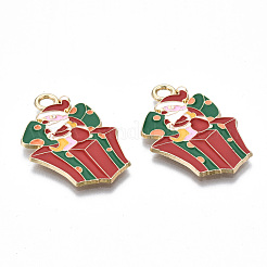 Подвески из экологически чистого сплава с эмалью&nbsp;ENAM-Q437-062-NR