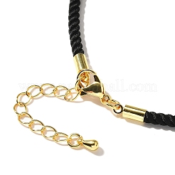 Herstellung einer Halskette aus Nylon-Mailänder Kordel&nbsp;MAK-M028-01G-16