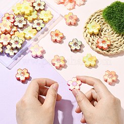 30 шт. Непрозрачные акриловые бусины&nbsp;MACR-CJ0002-19