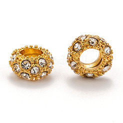 Legierung Rhinestone European Beads&nbsp;X-CPDL-H997-3