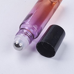 Botellas vacías de bolas de rodillo de aceite esencial de color degradado de vidrio de 10 ml&nbsp;MRMJ-WH0011-B03-10ml