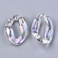 Прозрачные акриловые соединительные кольца&nbsp;PACR-N010-035