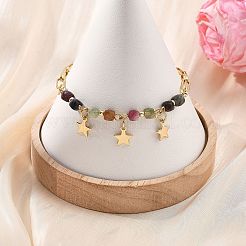Pulseras con dijes de acero inoxidable 304&nbsp;BJEW-JB13801