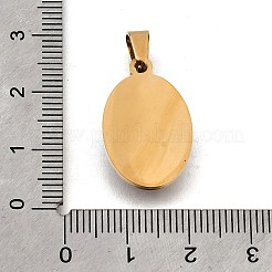 Подвески из нержавеющей стали 304 с эпоксидной смолой и религиозным мотивом&nbsp;STAS-K256-29G-05