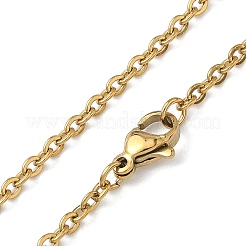 Ожерелья из нержавеющей стали 304 с цепочкой из троса&nbsp;STAS-O037-101G