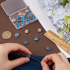 24 шт. пластиковые пуговицы на ножке&nbsp;BUTT-GF0003-78B