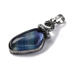 Природного флюорита подвески&nbsp;G-K338-42AS-02