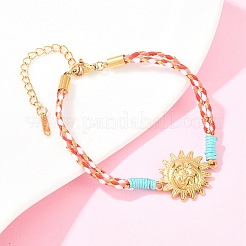 Gliederarmbänder aus 304 Edelstahl&nbsp;BJEW-K303-02B