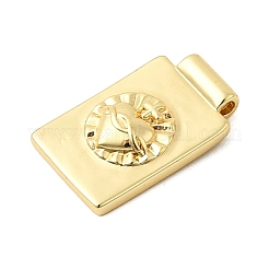 Латунные подвески&nbsp;KK-C137-02G-03-1