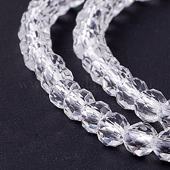 Прозрачные стеклянные бусины&nbsp;X-GLAA-C019-01B-06