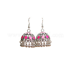 Boucles d'oreilles chandelier en alliage de Bohême émaillé&nbsp;FS-WG337F9-03