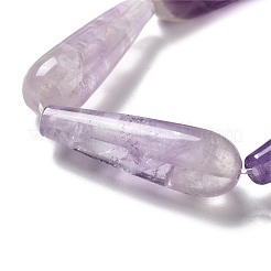 Natürlichen Amethyst Perlen Stränge&nbsp;G-P528-H15-01