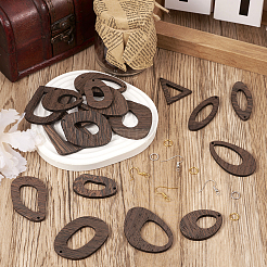 Kit de fabrication de boucles d'oreilles géométriques à faire soi-même&nbsp;DIY-TA0005-34