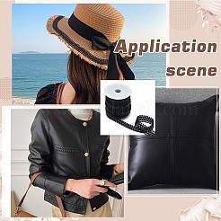 Лента из искусственной кожи длиной 10 ярд с 1 пластиковыми пустыми катушками для проволоки&nbsp;OCOR-FG0002-57