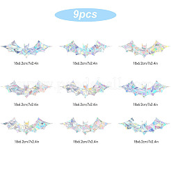 Autocollants sans colle laser pvc imperméables&nbsp;DIY-WH0304-221C