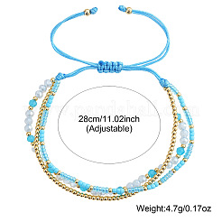 Mehrlagige Armbänder aus Messing&nbsp;BK3958-1
