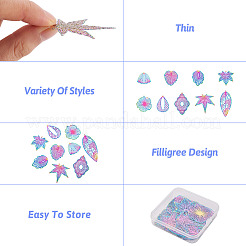 36 шт. 9 подвески из нержавеющей стали 201&nbsp;STAS-BY0001-17