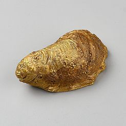 Muschelform aus Harz mit Blumendekor&nbsp;DJEW-WH0015-203
