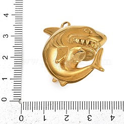 Pendentifs animaux marins en acier inoxydable 304&nbsp;LS-STAS-P402-05B-G