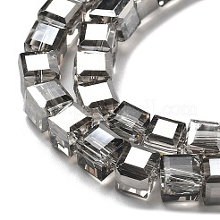 Стеклянные бусины с гальваническим покрытием &nbsp;EGLA-H108-01A-PL01