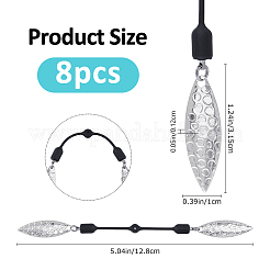 8 pieza de señuelos de pesca de latón&nbsp;FIND-FH0017-59A