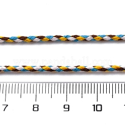 Cordon polycoton tricolore cordon métallique&nbsp;OCOR-Z003-D125