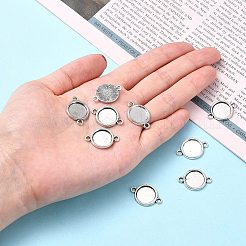 Tibetischer Stil Legierung Fassungen mit Verbinder&nbsp;LS-TIBE-M022-10AS