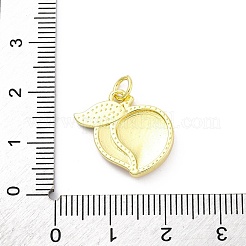 Латунь эмаль подвески&nbsp;KK-U066-05A-G