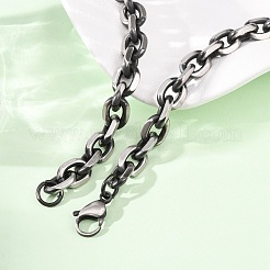 Collares unisex de acero inoxidable 304&nbsp;NJEW-C115-04AS