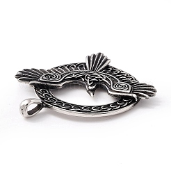 Pendenti in acciaio inossidabile 304 in stile tibetano&nbsp;X-STAS-P305-50AS